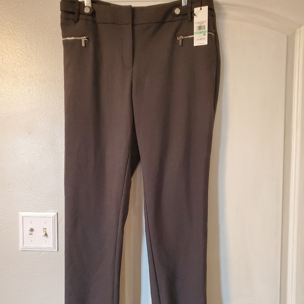 Charcoal Calvin Klein Dress Pants